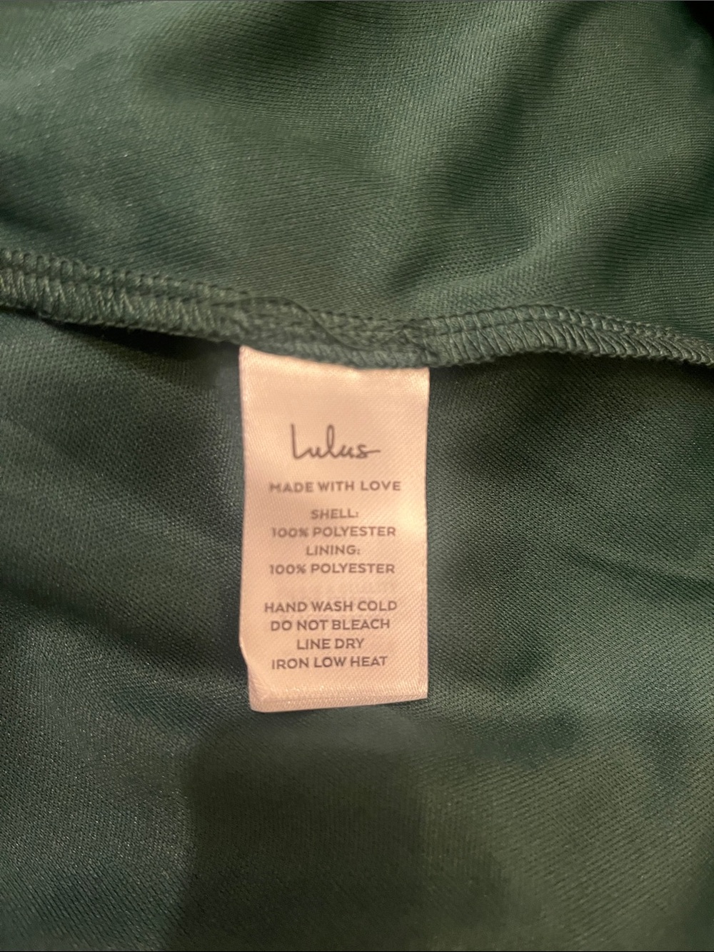 NEW Lulus Green Tiered Mini Dress Satin Sleeveless Holiday Cocktail Small S NWT - Picture 14 of 14